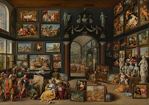 Apelle peignant Campaspe, 1630, Willem van Haecht
