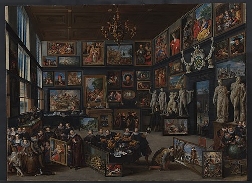 La Galerie de Cornelis van der Geest, 1628, Willem van Haecht