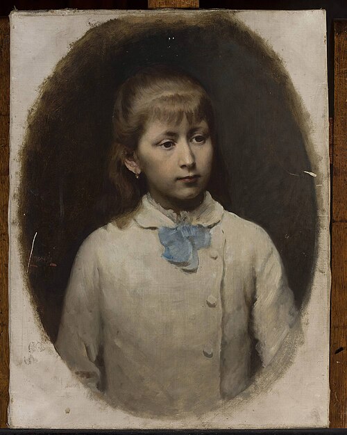 Portrait of Zosia Kraszewska (1863–?), 1873, Leopold Horovitz