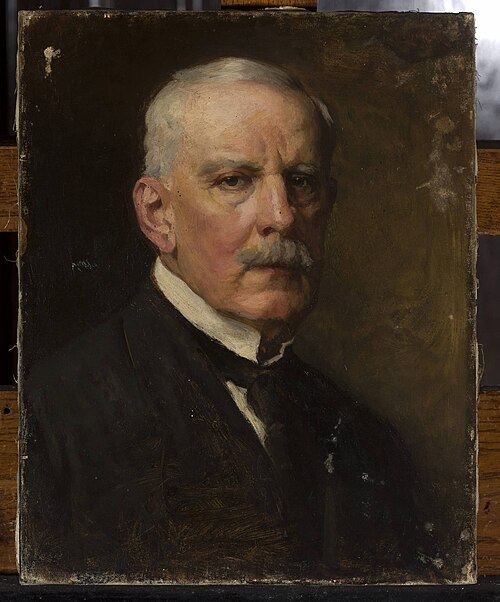 Portrait of an old man, 1911, Leopold Horovitz