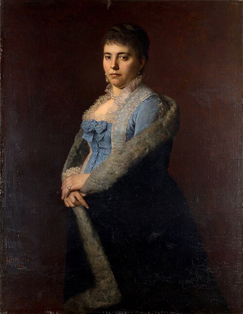 Portret Heleny Hermanówny, 1881, Leopold Horovitz
