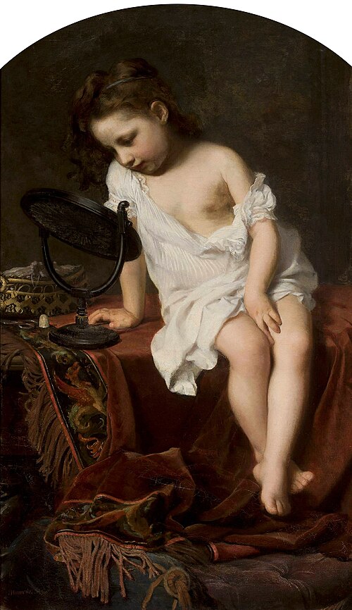 Little coquette., 1868, Leopold Horovitz