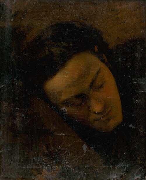 Head Study of a Man, 1870, Leopold Horovitz