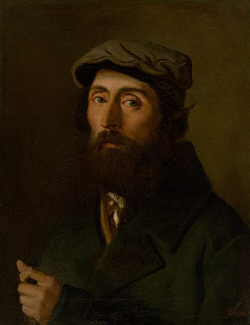Štúdia muža z gheta, 1884, Leopold Horovitz