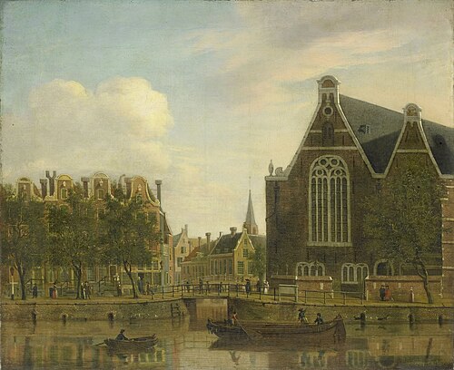 The so-called Boerenverdriet on the Spui, Amsterdam, 1750, Jan Ekels