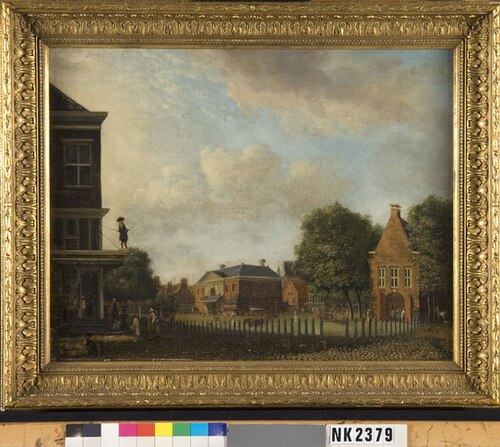 Botermarkt in Amsterdam, 1764, Jan Ekels