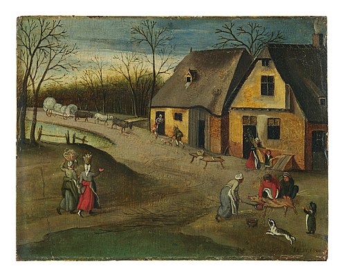 Autumn or Farm Work, , Abel Grimmer