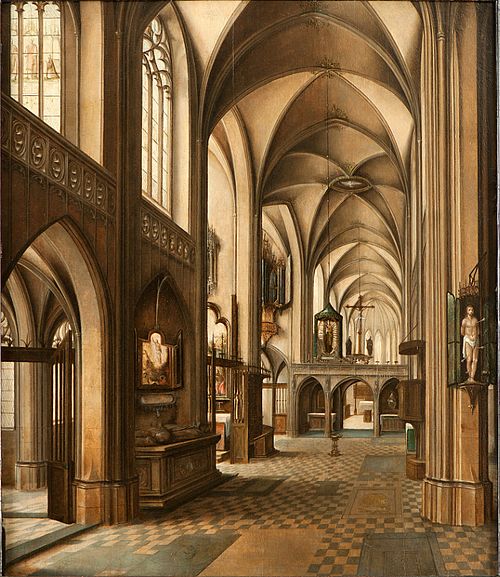 Church interior, , Abel Grimmer