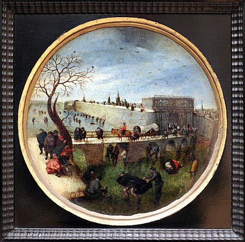 Skating, 1602, Abel Grimmer