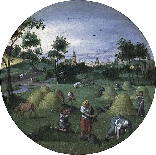 The Four Seasons, Summer: Haymaking, , Abel Grimmer