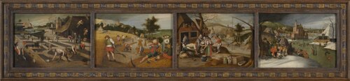 The Four seasons, 1607, Abel Grimmer
