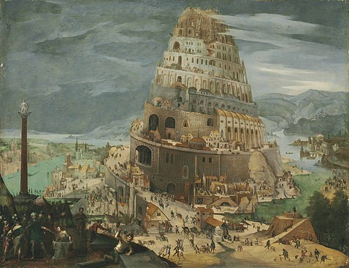 The Tower of Babel, 1604, Abel Grimmer