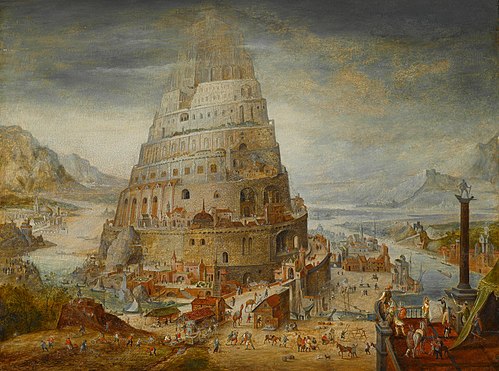 The Tower of Babel, 1601, Abel Grimmer