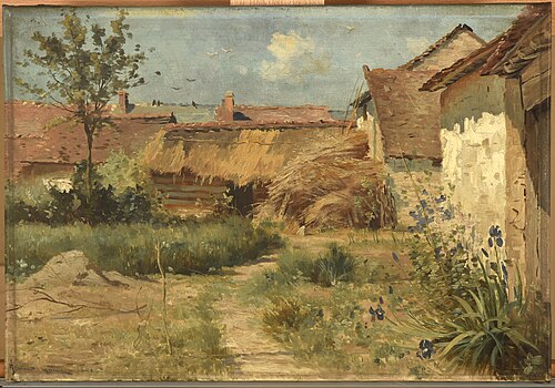 Jardin à Orainville, 1893, Armand Guéry