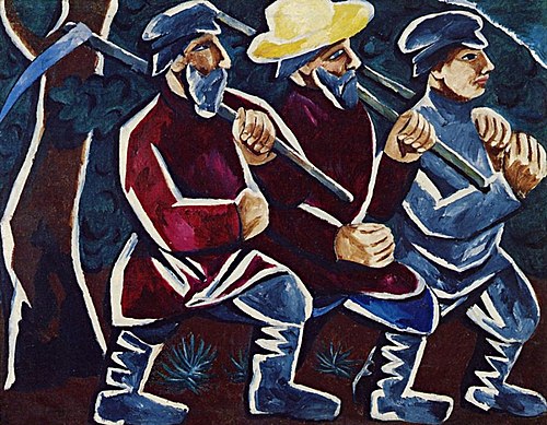 Reapers, 1911, Nathalie Gontcharova