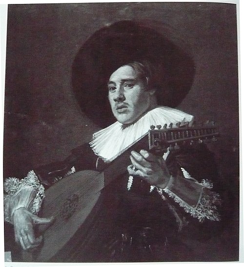 Portrait of a Lutenist, 1635, Judith Leyster