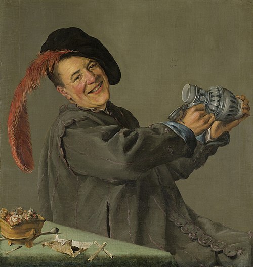 Le Joyeux Buveur, 1629, Judith Leyster