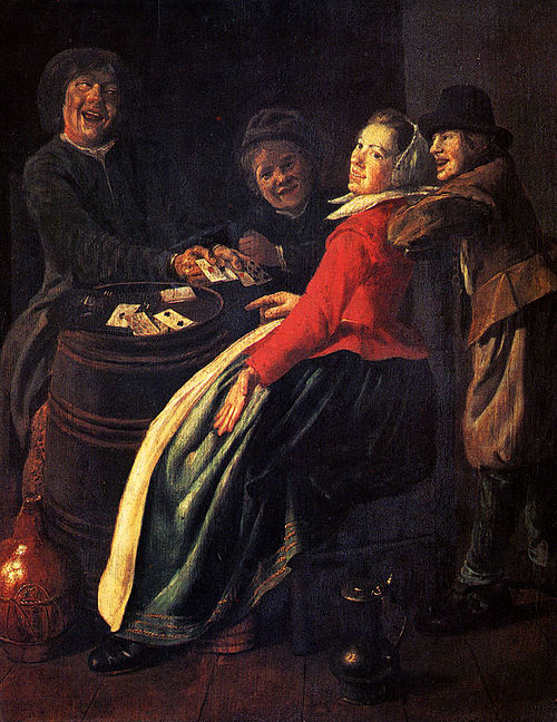 A Game Of Cards, 1633, Judith Leyster