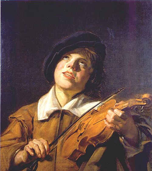 Garçon jouant du violon, 1635, Judith Leyster