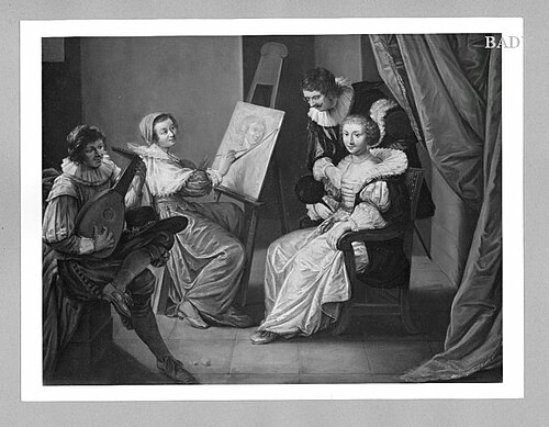 An Artist in Her Studio, 1632, Judith Leyster