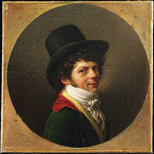 Autoportrait, 1796, Jean-Baptiste Wicar
