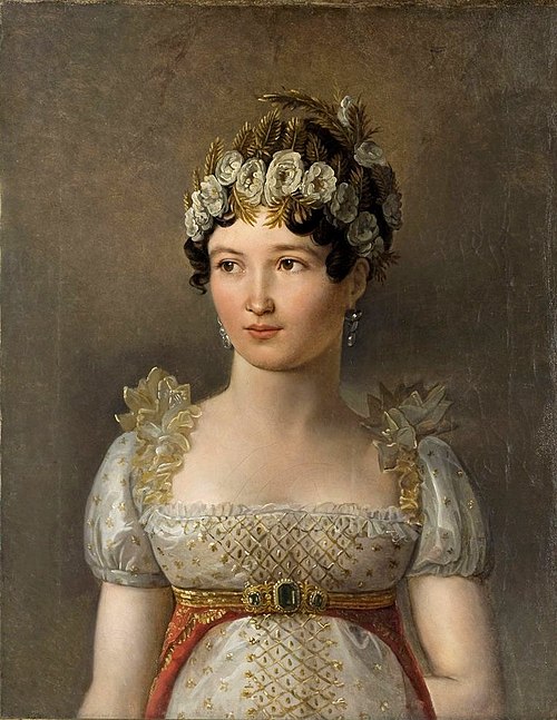 Portrait de Caroline Bonaparte, 1809, Jean-Baptiste Wicar