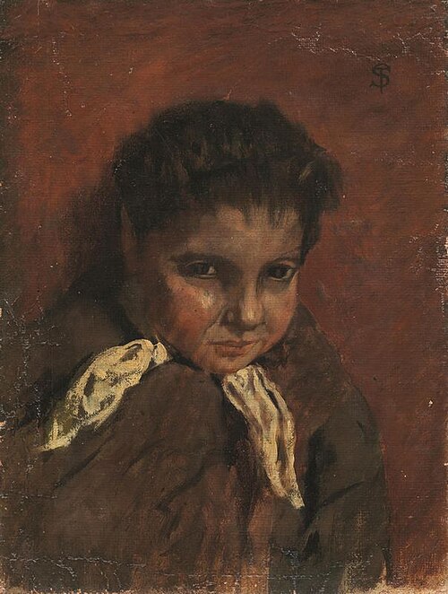 The girl called 'Nene', 1900, Telemaco Signorini