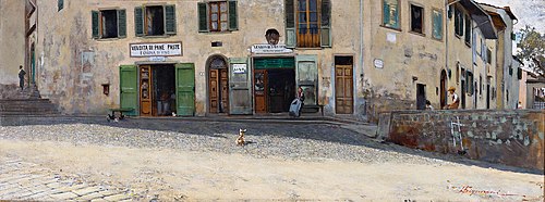 Settignano, 1880, Telemaco Signorini