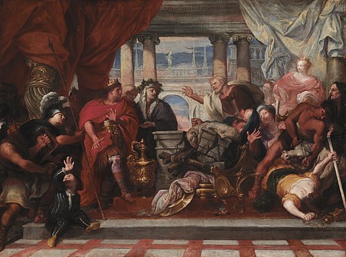 Scene of Sacrifice, 1660, Sebastiano Mazzoni