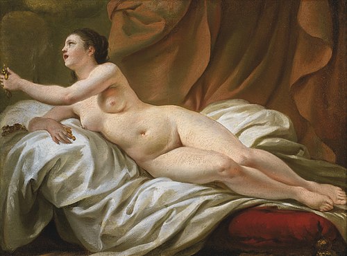 Danae, 1750, Jean-Baptiste Marie Pierre