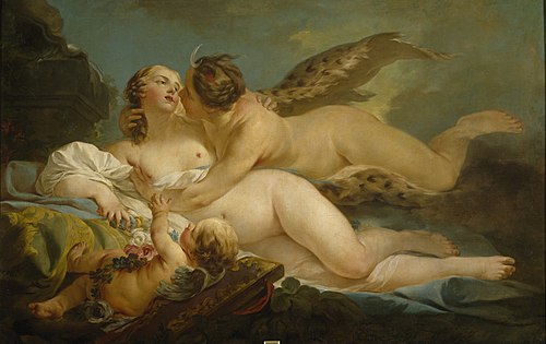 Diane et Callisto, 1745, Jean-Baptiste Marie Pierre