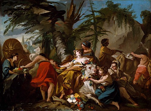 The Rape of Europa, , Jean-Baptiste Marie Pierre