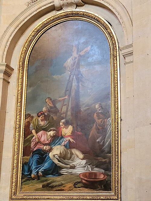 la Descente de Croix, 1761, Jean-Baptiste Marie Pierre