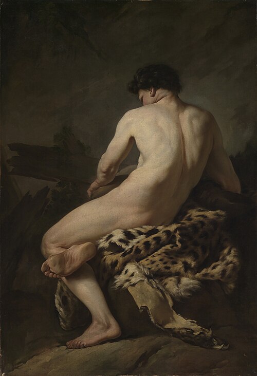 Le repos de Bacchus, 1738, Jean-Baptiste Marie Pierre