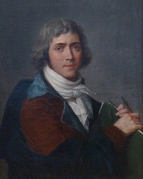 Autoportrait, 1797, François-Guillaume Ménageot