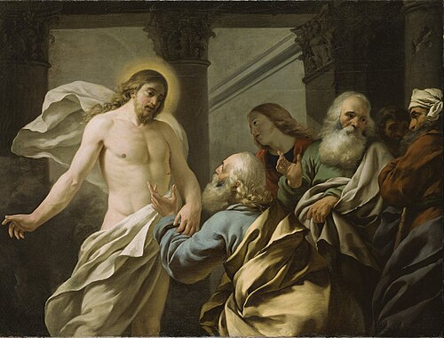L'Incrédulité de saint Thomas, 1770, Jean-Jacques Lagrenée