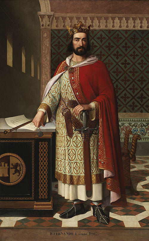 Fernando I rey de León, 1855, Antonio Maffei Rosal