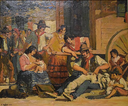 Le Tondeur de chiens, 1912, Ernest Azéma