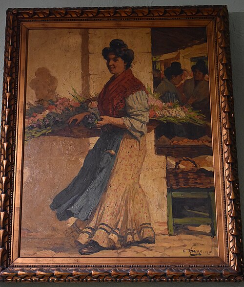 La Fleuriste, 1910, Ernest Azéma