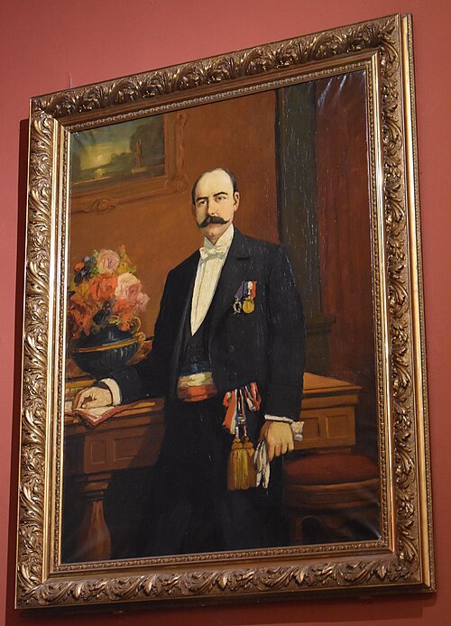 Monsieur Bedos, maire d'Agde, 1910, Ernest Azéma