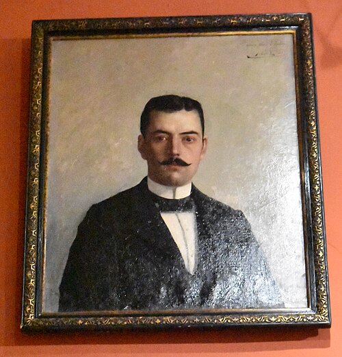 Portrait de Jean Bedos, 1892, Ernest Azéma