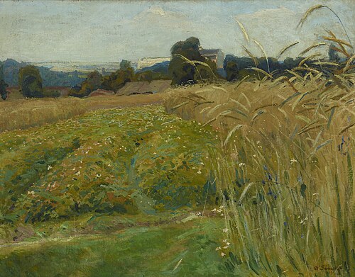 Landscape from the Vincity of Krakow, 1903, Stanisław Kamocki