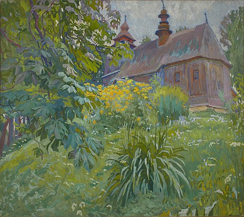 Church Silence, 1908, Stanisław Kamocki