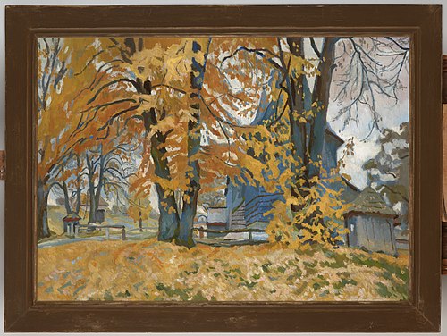 Church at Libusza, 1922, Stanisław Kamocki