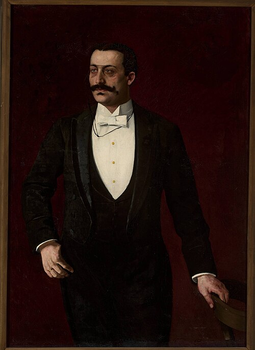 Portrait o f Aleksander Rajchman, , Stanisław Lentz