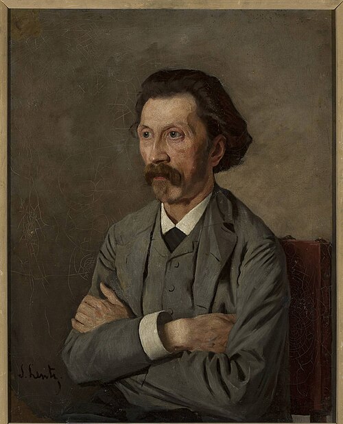 Portrait of Daniel Filleborn, 1897, Stanisław Lentz
