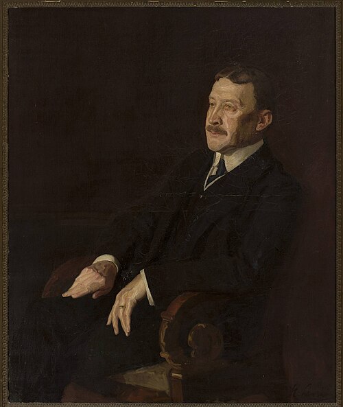 Portrait of Marian Sokołowski, , Stanisław Lentz