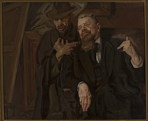 Discussion, 1920, Stanisław Lentz