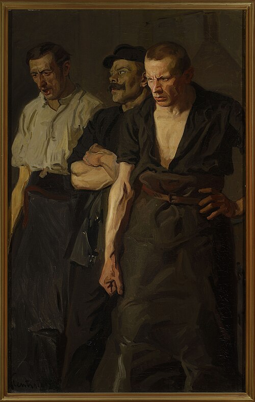 Strike, 1910, Stanisław Lentz
