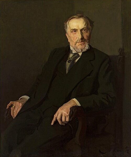 Portrait of Emil Albert Ferdynand Wedel., 1912, Stanisław Lentz